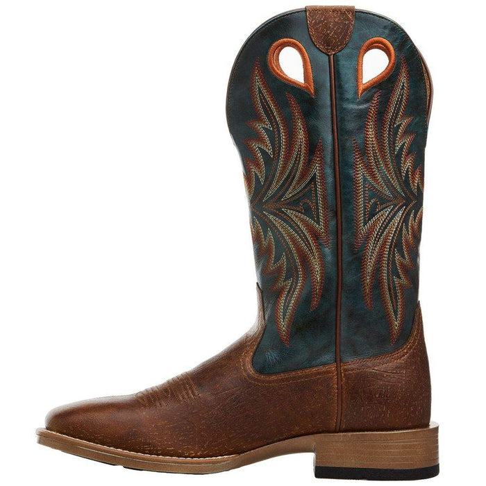 Ariat Men's Granger Ultra Brown Bark 13in Sea Green Top