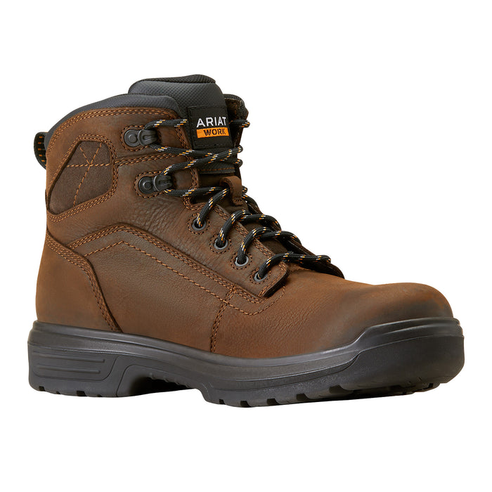 Ariat Men's Turbo 6in. H2O Rich Brown Soft Toe Work Boot