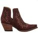 Ariat Women's Dixon Merlot Suede Snip Toe Bootie