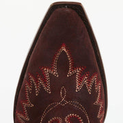 Ariat Women's Dixon Merlot Suede Snip Toe Bootie