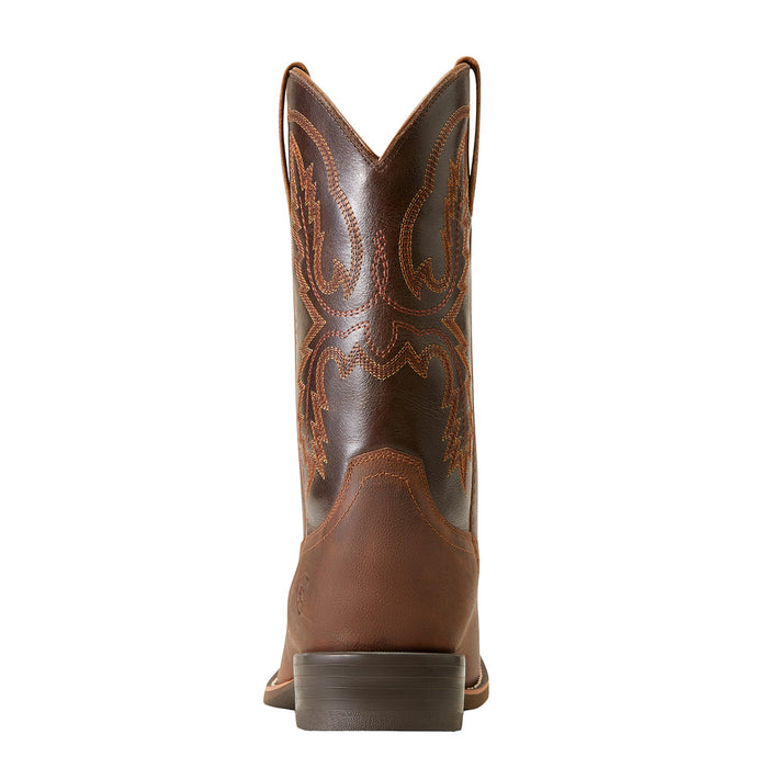 Ariat Men's Sport Stratten Sorrel Crunch Cowboy Boot