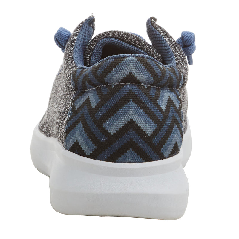 Ariat Men's Hilo Stretch Lace Heather Grey and Blue Aztec Print Casual Shoe