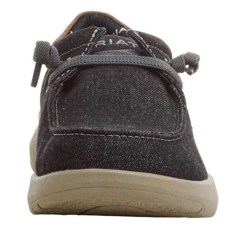 Ariat Men's Hilo Stretch Lace Dark Denim Tan Casual Shoe