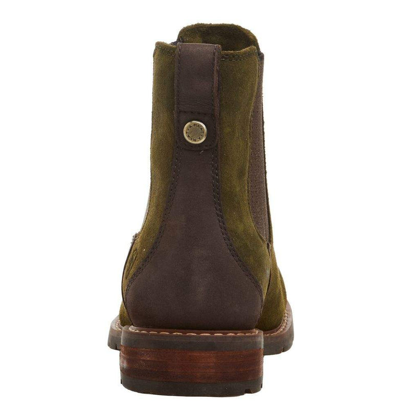 Ariat Women's Wexford Waterproof Olive Slip On