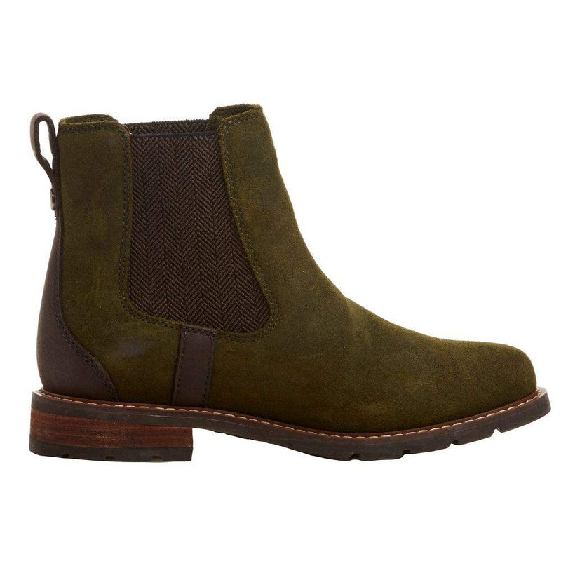 Ariat Women's Wexford Waterproof Olive Slip On