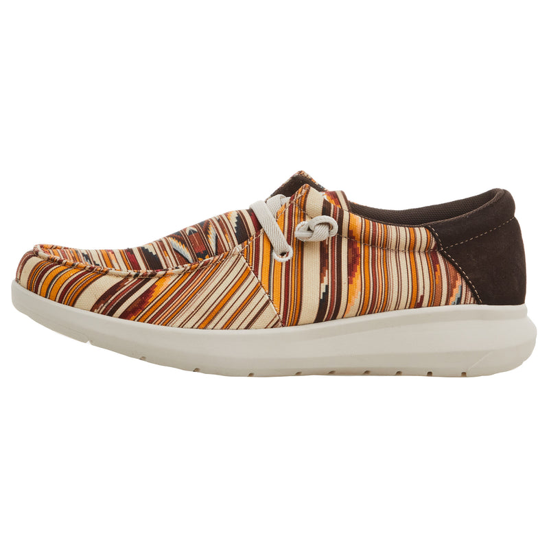 Ariat Men's Hilo Chimayo Santa Fe Mustard Casual Shoe