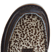 Ariat Women's Cruiser Vintage Bomber/ Cheetah Hair On Casual