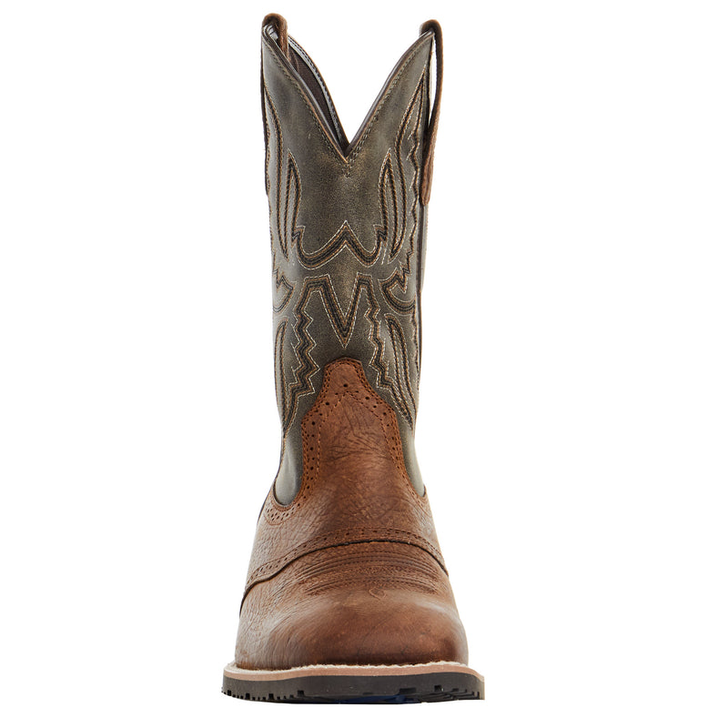 Ariat Men's Hybrid Ranchway Earth 11in Arizona Brown Top Boot