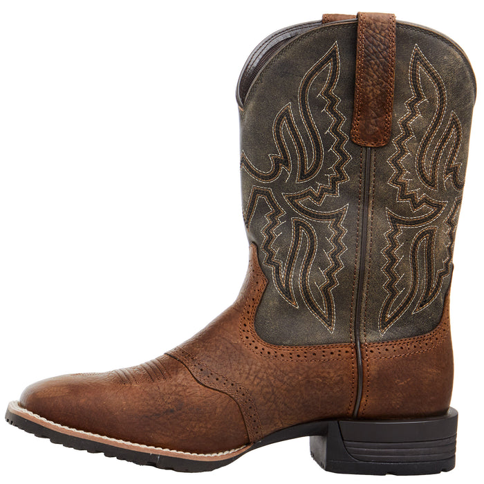 Ariat Men's Hybrid Ranchway Earth 11in Arizona Brown Top Boot