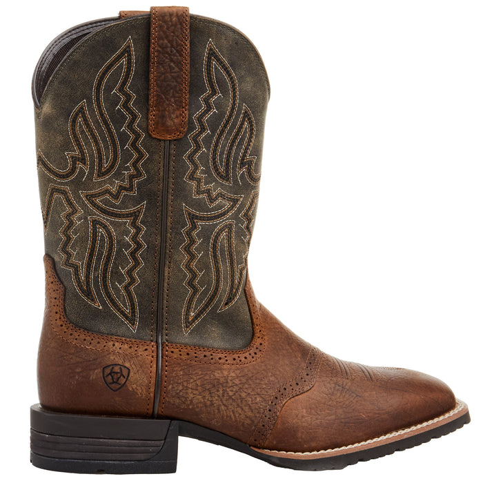 Ariat Men's Hybrid Ranchway Earth 11in Arizona Brown Top Boot
