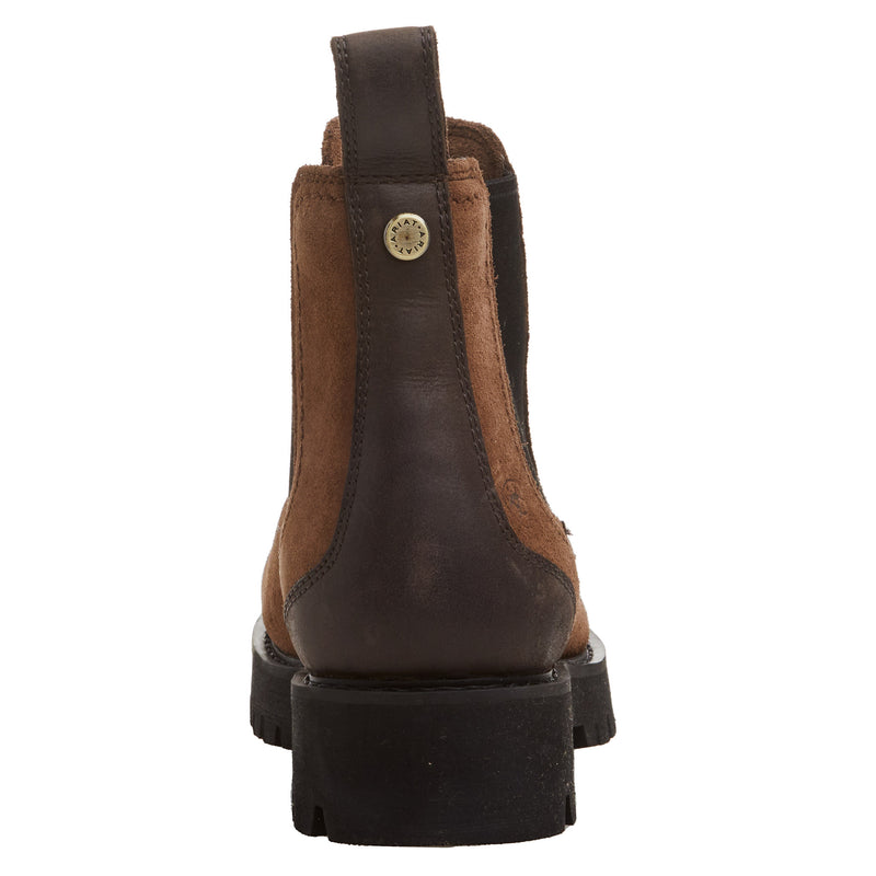 Ariat Women's Wexford Lug Waterproof Dark Earth Slip On