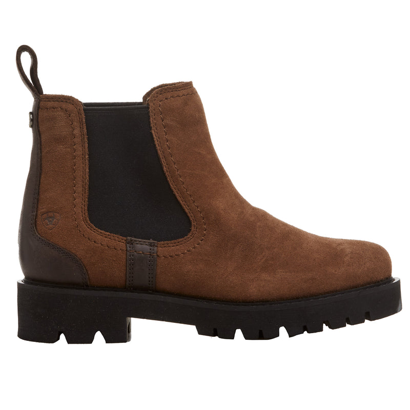 Ariat Women's Wexford Lug Waterproof Dark Earth Slip On