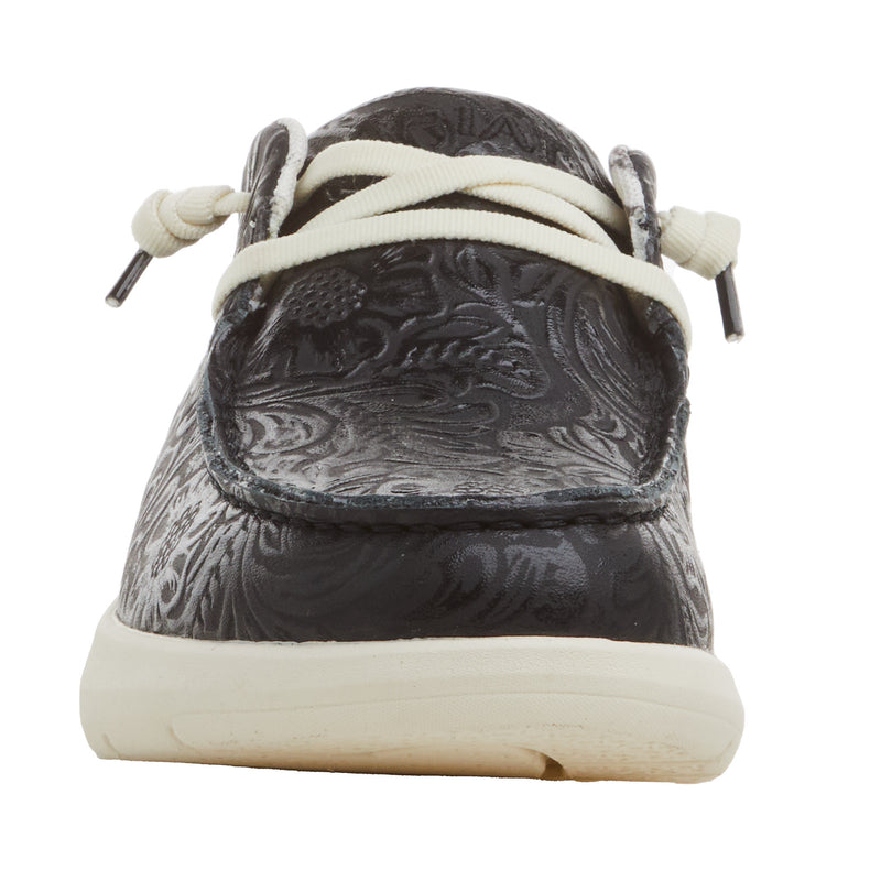 Ariat Women's Hilo Black Floral Emboss Casual