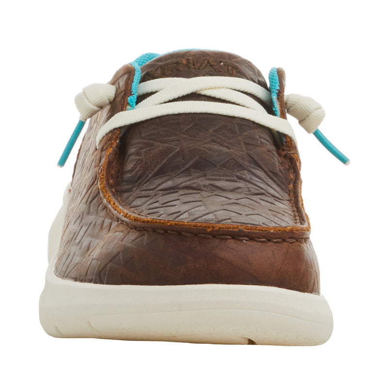 Ariat Women's Hilo Brown Blanket Emboss Casual