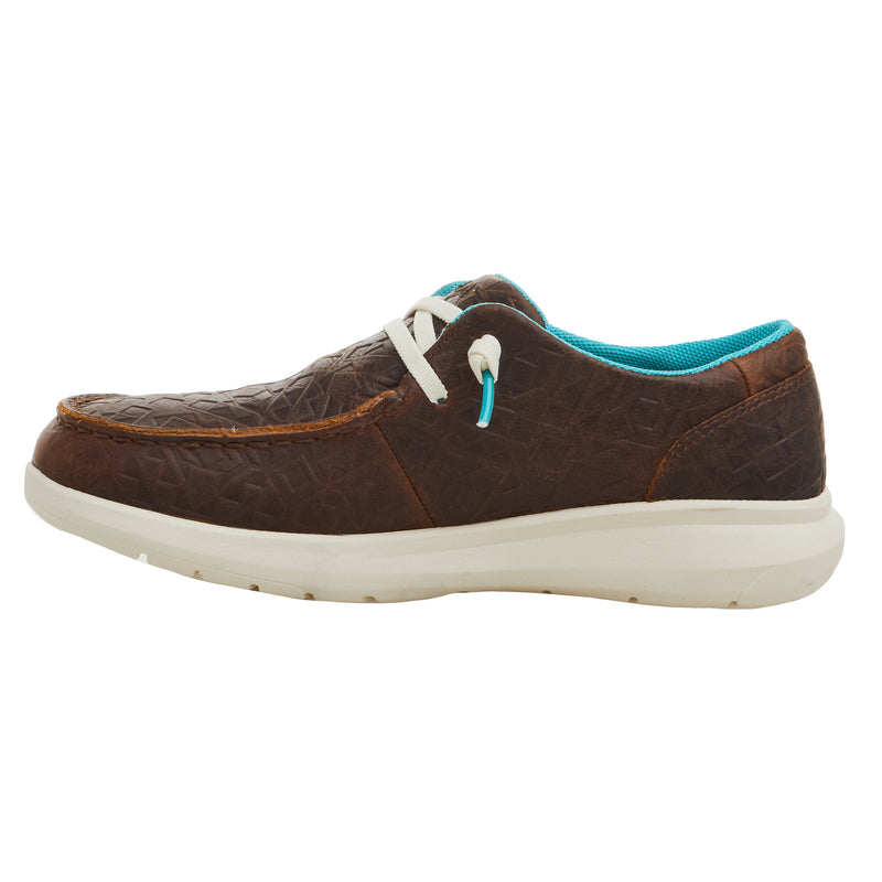 Ariat Women's Hilo Brown Blanket Emboss Casual