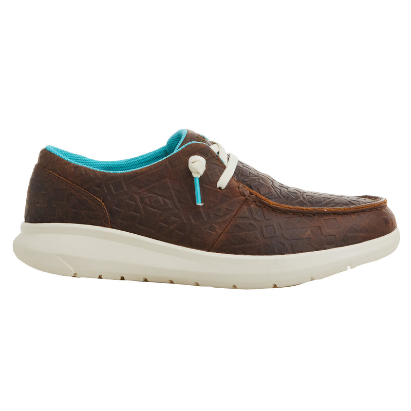 Ariat Women's Hilo Brown Blanket Emboss Casual