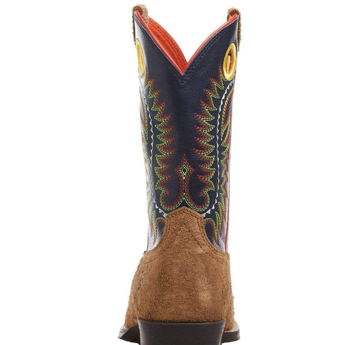 Ariat Child/Youth Derby Monroe Tan Roughout and Inkwell Boot