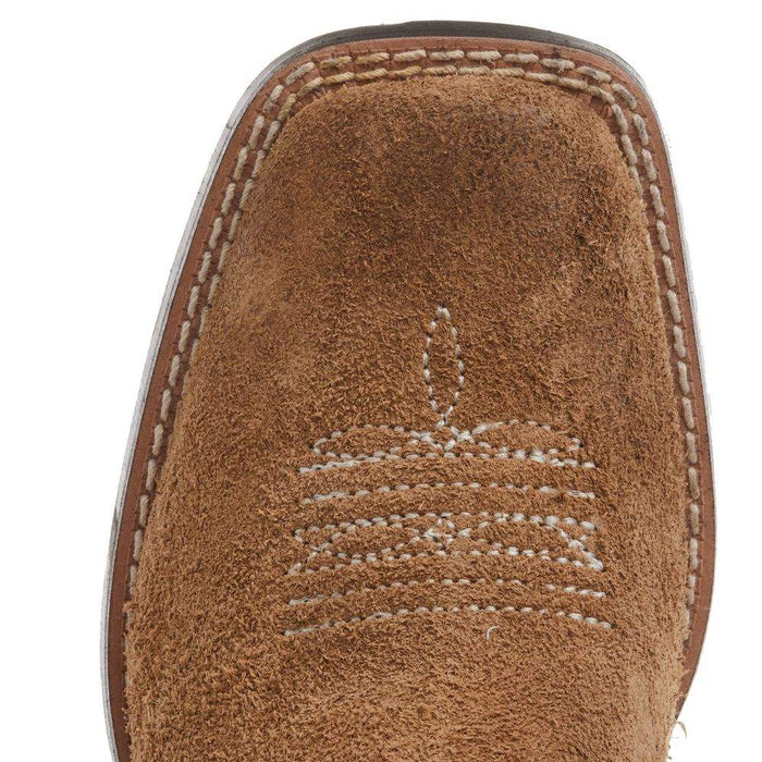 Ariat Child/Youth Derby Monroe Tan Roughout and Inkwell Boot