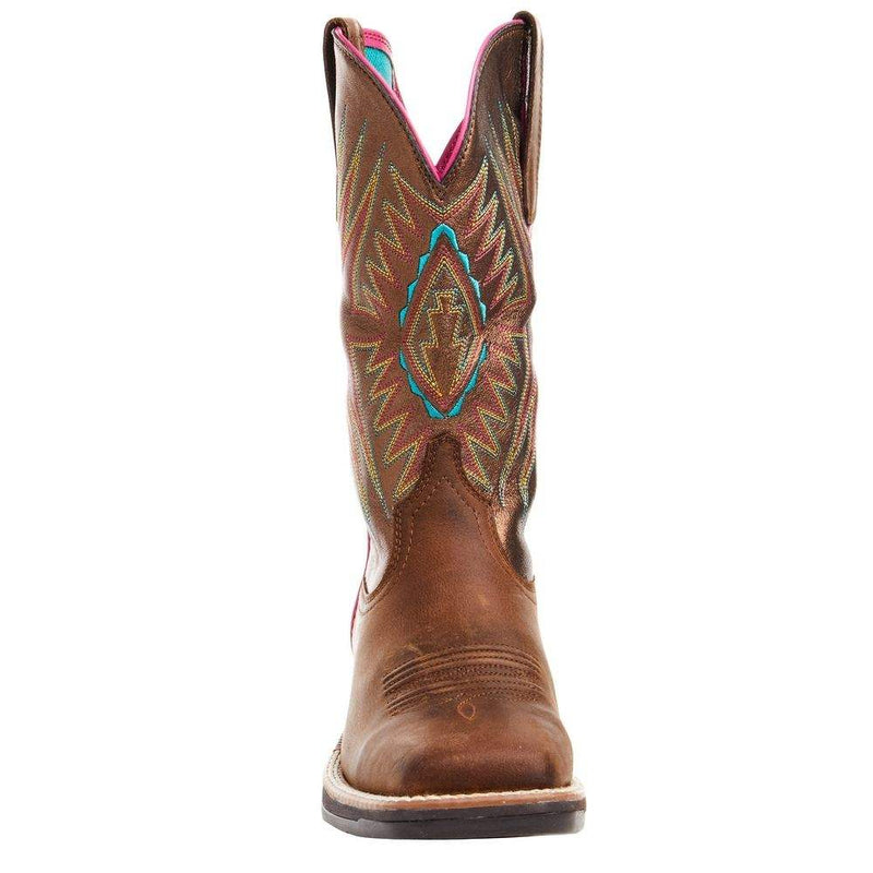 Ariat Women's Ridgeback Distressed Tan/ Bridle Tan 11 In Top Boot