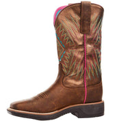 Ariat Women's Ridgeback Distressed Tan/ Bridle Tan 11 In Top Boot