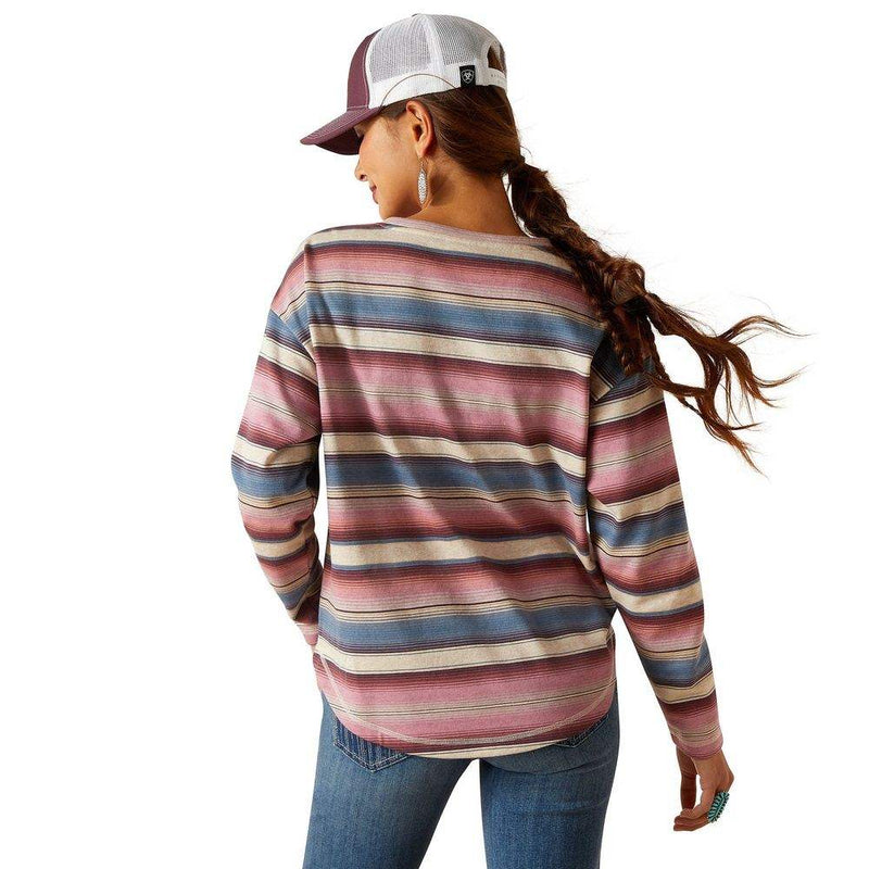 Ariat Women's Terry Henley Sweatshirt Serape