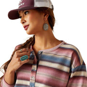 Ariat Women's Terry Henley Sweatshirt Serape