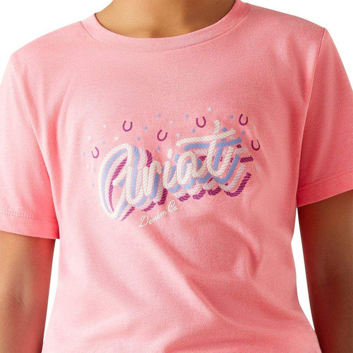 Ariat Girl's Rainbow Script T-Shirt