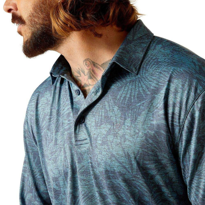 Ariat Mens Printed Charger 2.0 Polo