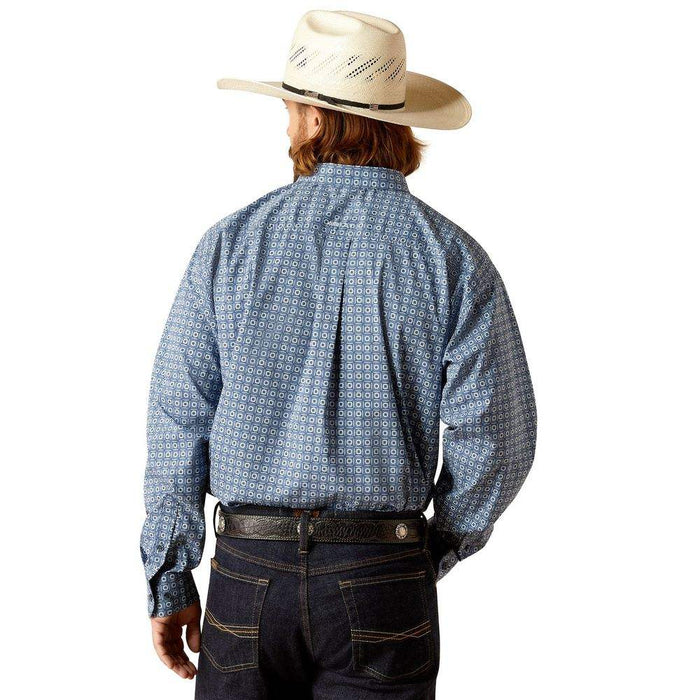 Ariat Mens 360 Airflow Blue Shirt