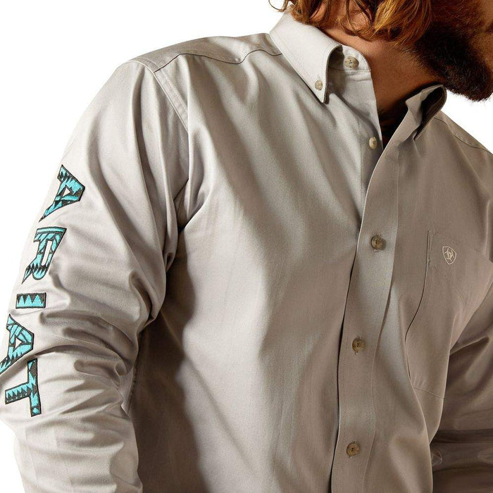 Ariat Men's Team Logo Twill Fitted Shirt