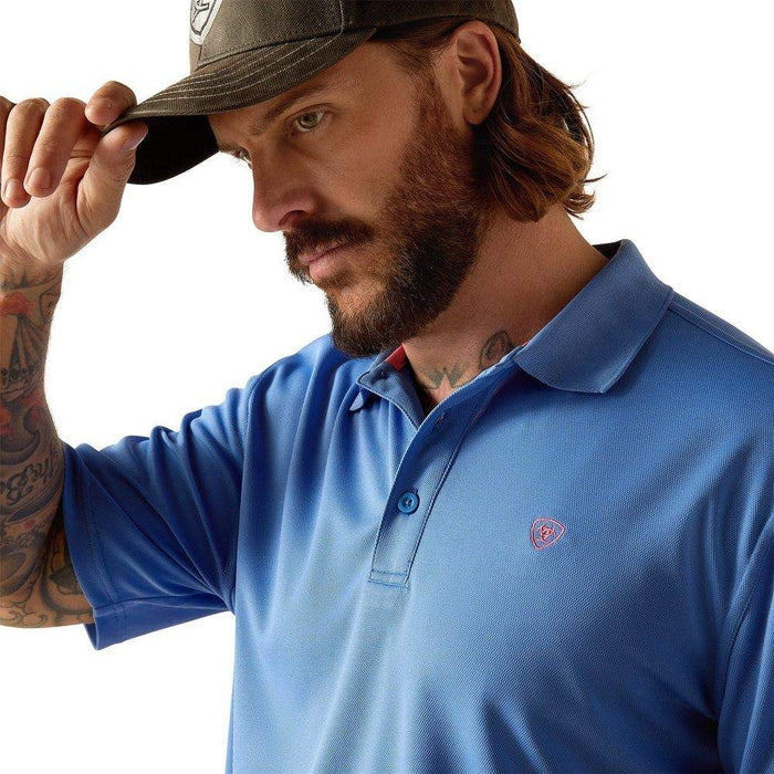 Ariat Mens Tek Seascape Polo
