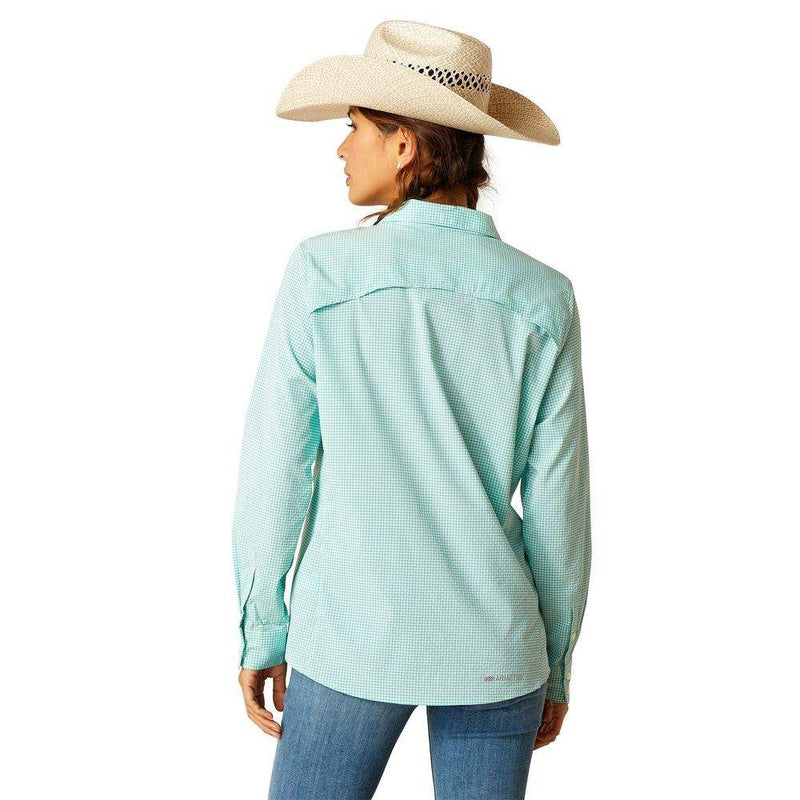 Ariat Women's VentTek Baltic Check Button Down Long Sleeve Shirt