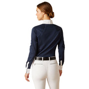Ariat Women's Sunstopper 3.0 Navy Pro Shirt
