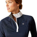 Ariat Women's Sunstopper 3.0 Navy Pro Shirt