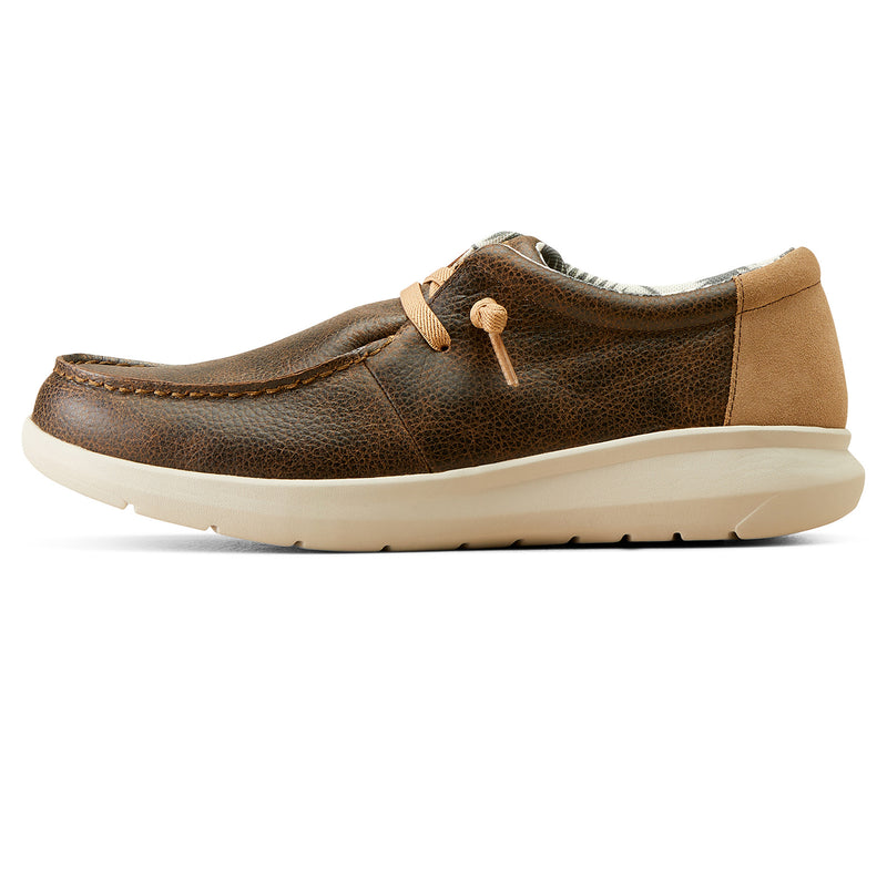 Ariat Mens Hilo Browdy Brown Casual Shoe