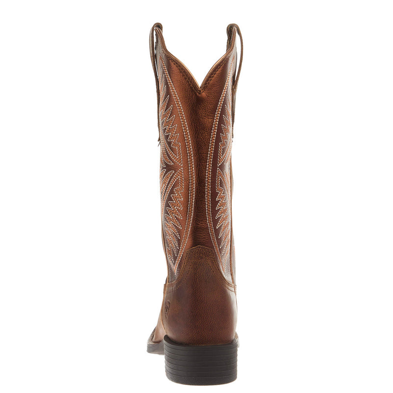 Ariat Women's Round Up Ruidoso Brown Vamp 12In Brown Top Boot