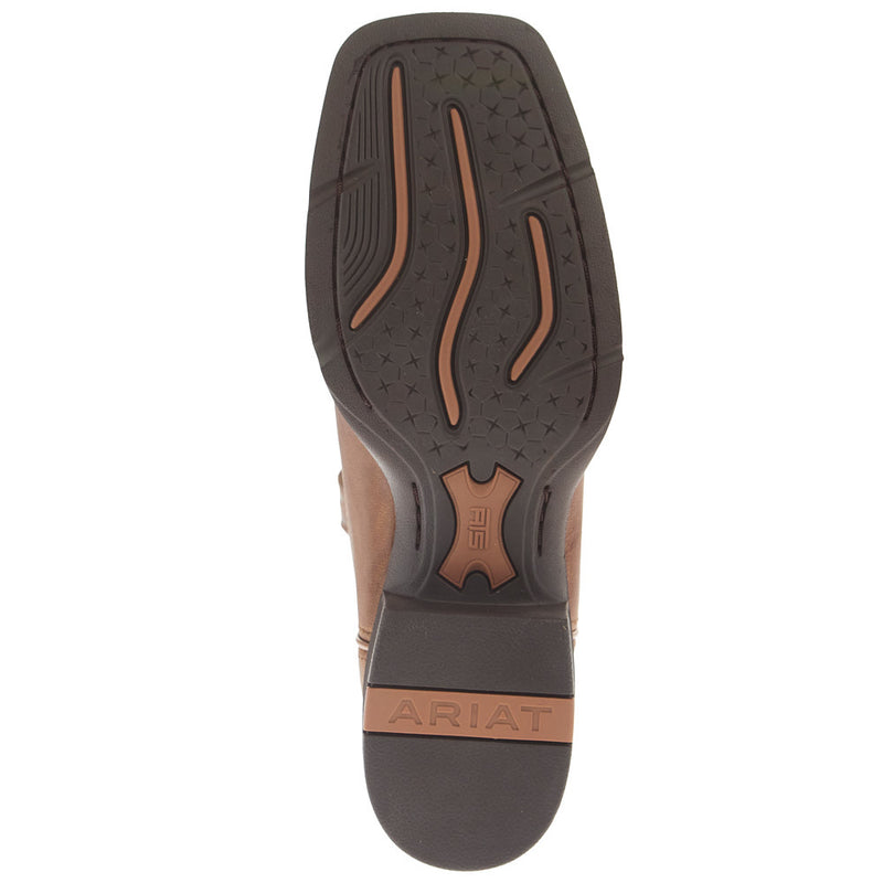 Ariat Women's Round Up Ruidoso Brown Vamp 12In Brown Top Boot