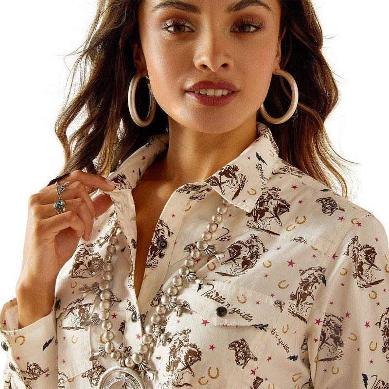 Ariat Women's Thrills N Spills Long Sleeve Shirt