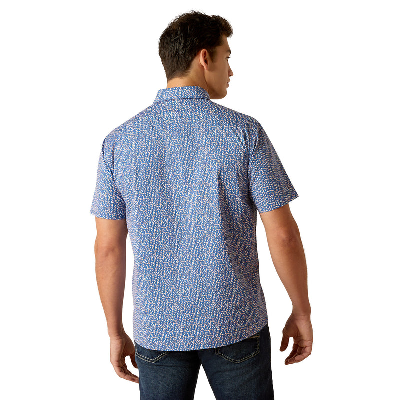 Ariat Men's Melvin Stretch Modern Fit Button Down Shirt