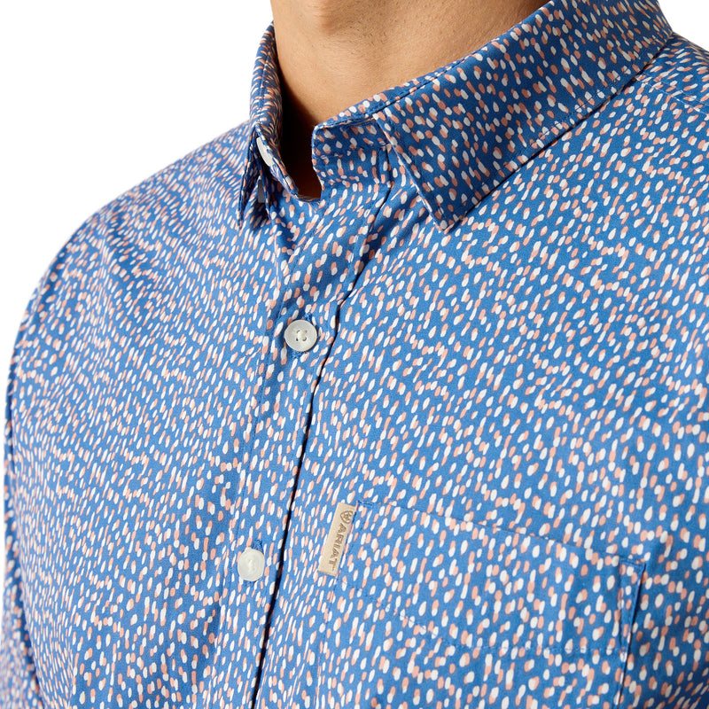 Ariat Men's Melvin Stretch Modern Fit Button Down Shirt