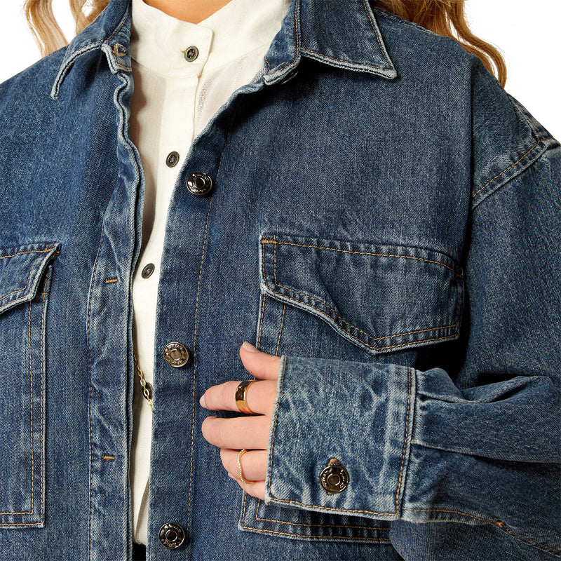 Ariat Womens Denim Shirt Jacket