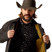 Ariat Mens Grizzly Black Shirt Jacket