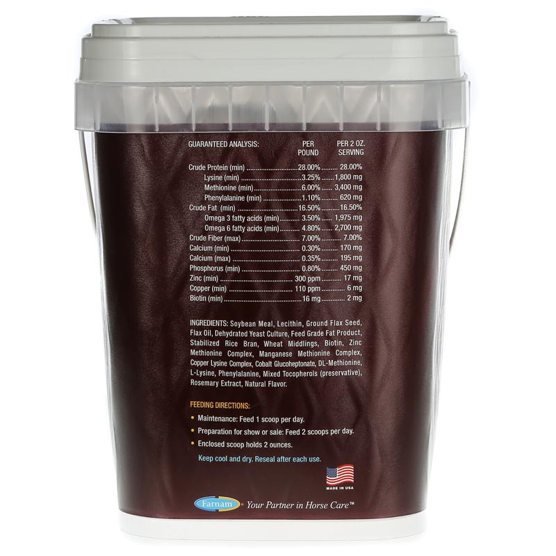 Farnam Laser Sheen Skin and Coat Supplement 7.5lb