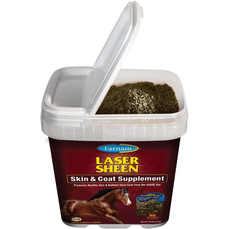 Farnam Laser Sheen Skin and Coat Supplement 7.5lb