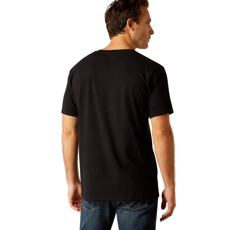 Ariat Mens B&W Logo Tee