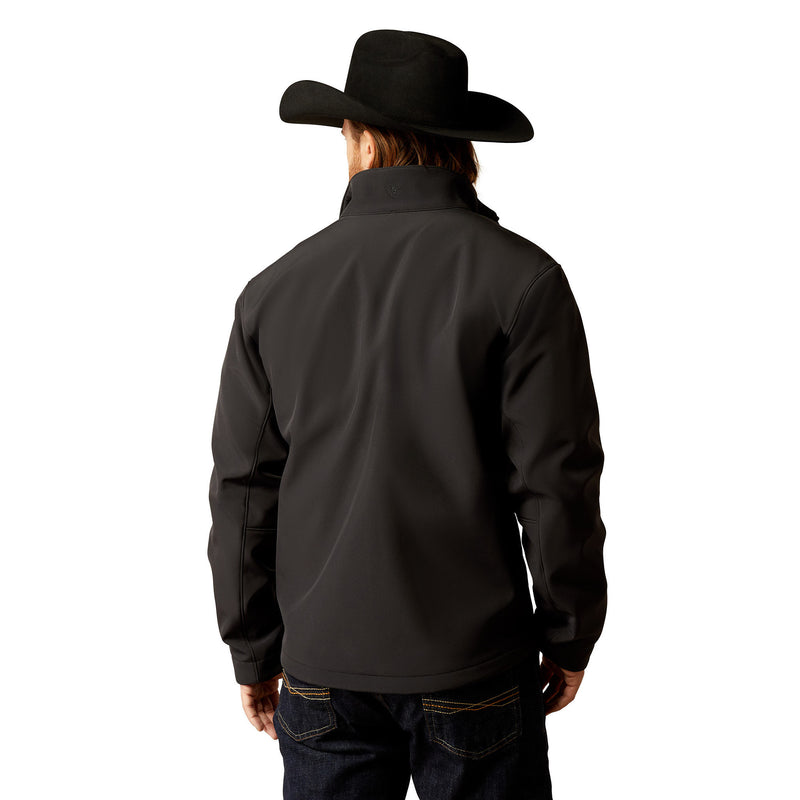 Ariat Mens Logan Black Softshell Jacket
