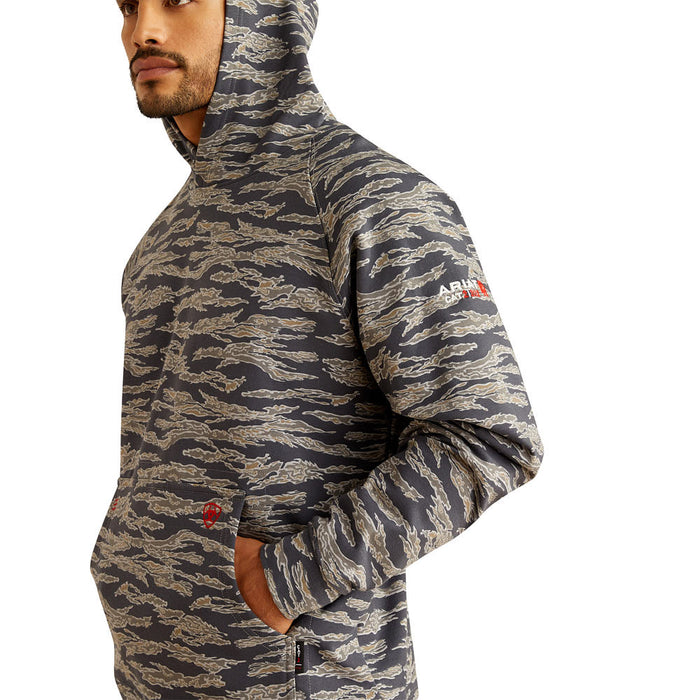 Ariat Men's FR DuraStretch Grey Camo Hoodie