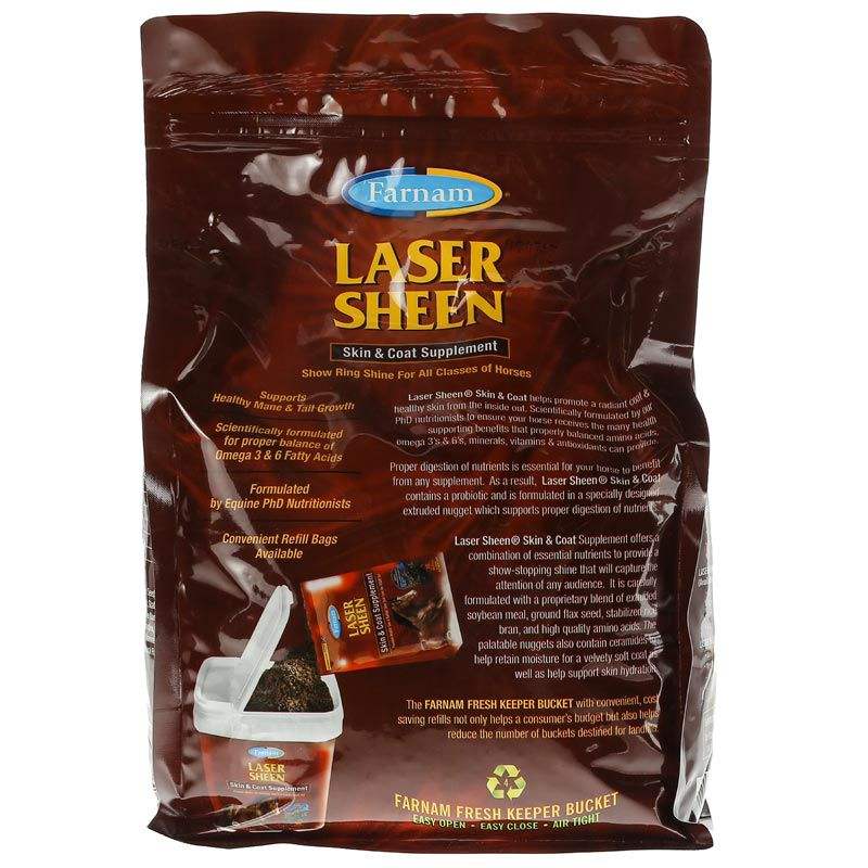 Farnam Laser Sheen Skin and Coat Supplement 3.75lb