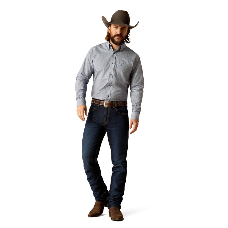 Ariat Men's Rider Fitted Button Down Shirt