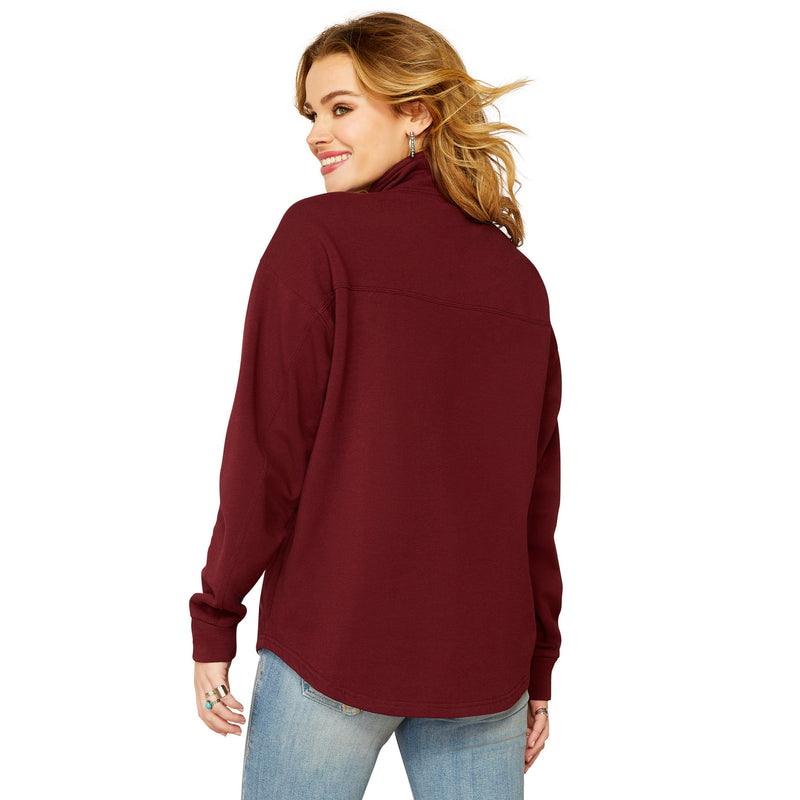 Ariat Womens Tawny Port Hometown Sweatshirt